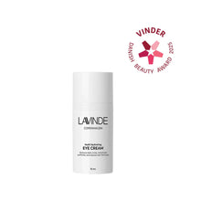 Indlæs billede til gallerivisning Lavinde Eye Cream – Ceramider & Peptider til øjenområdet Gua-sha.dk