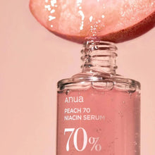 Indlæs billede til gallerivisning Anua - Peach 70% Niacinamide Serum - 30 ml (Giver glød & udjævner hudtonen) Gua-sha.dk