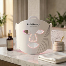 Indlæs billede til gallerivisning Erth Beauty ElectriCals™ LED Ansigtsmaske med 7 lysfarver – Ensartet, Velplejet hud Gua-sha.dk