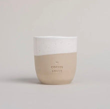 Indlæs billede til gallerivisning Krus - Keramik - Coffee Lover | Håndlavet i Portugal Gua-sha.dk