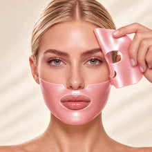 Indlæs billede til gallerivisning Rose Quartz Calming Face Mask Beroligende hydrogelmaske med rosakvarts, kollagen og hyaluronsyre Gua-sha.dk