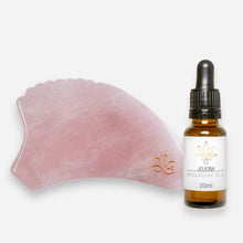 Indlæs billede til gallerivisning Luna Sculpt Gua Sha kit - Rosakvarts - Gua-sha.dk Gua-sha.dk
