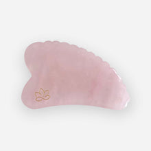 Indlæs billede til gallerivisning Aya Sculpt Gua Sha - Rosakvarts - 2. sortering Gua-sha.dk