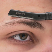 Indlæs billede til gallerivisning Pandoo - Øjenbrynsskraber - Black Gua-sha.dk