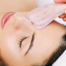 Indlæs billede til gallerivisning Crystallove Gua Sha - Rosa Kvarts gua sha Gua-sha.dk