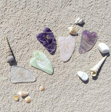 Indlæs billede til gallerivisning Crystallove Gua Sha - Amethyst gua sha Gua-sha.dk