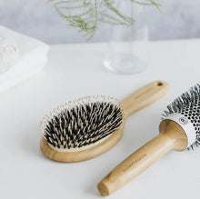 Indlæs billede til gallerivisning Bambus Ion Hårbørste fra Olivia Garden Gua-sha.dk