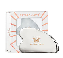Indlæs billede til gallerivisning Crystallove Gua Sha - rustfri stål - NYHED Gua-sha.dk