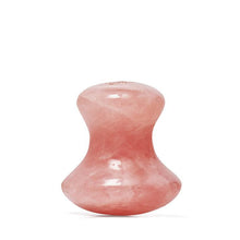 Indlæs billede til gallerivisning Crystallove Eye Buds - Rosa kvarts gua sha Gua-sha.dk