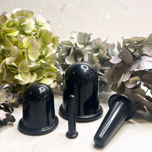 Indlæs billede til gallerivisning CUPme Cupping Sæt - Sort 4 dele Gua-sha.dk