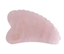 Indlæs billede til gallerivisning Aya Sculpt Gua Sha - Rosakvarts - gua-sha.dk Gua-sha.dk
