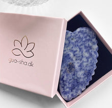 Indlæs billede til gallerivisning Aya Sculpt Gua Sha - Blue jasper - gua-sha.dk Gua-sha.dk