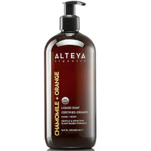 Indlæs billede til gallerivisning Alteya Organics - Økologisk Flydende Sæbe - chamomile+orange - 500ml Gua-sha.dk
