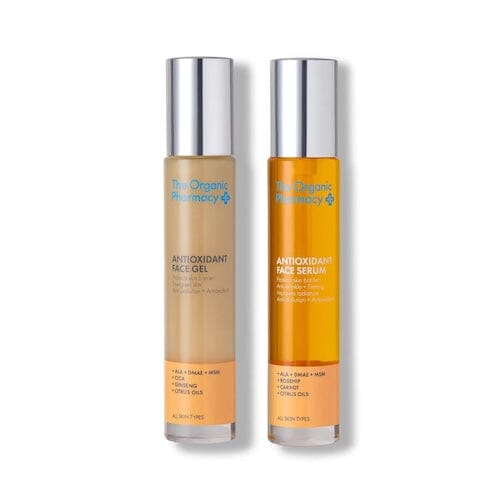 The Organic Pharmacy – Antioxidant Face Gel & Serum DUO Gua-sha.dk