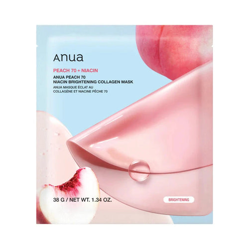 Anua - Peach 70 niacin Brightening Collagen Mask Gua-sha.dk