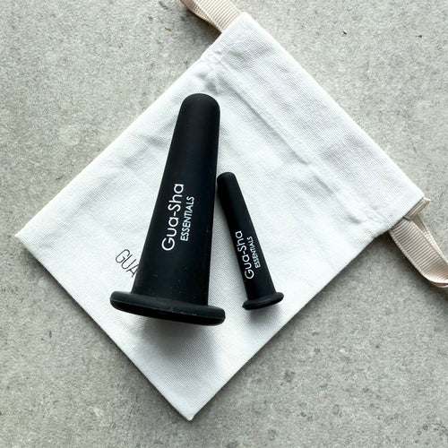 SilkSoft Cupping Set - Black edition Gua-sha.dk