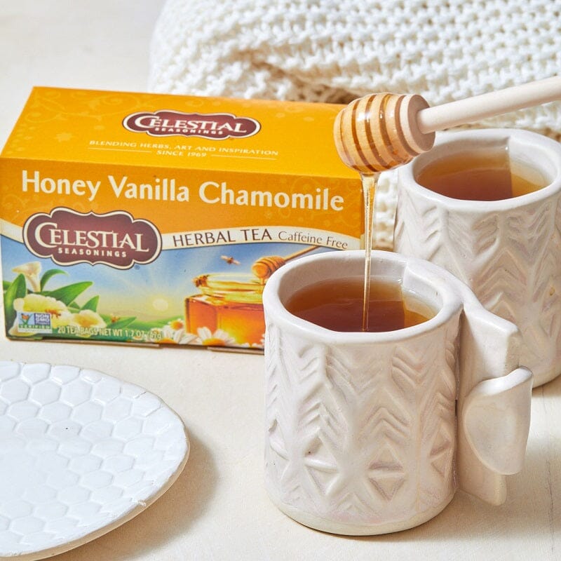 Celestial Seasonings® - Chamomile Honey Vanilla Tea Gua-sha.dk