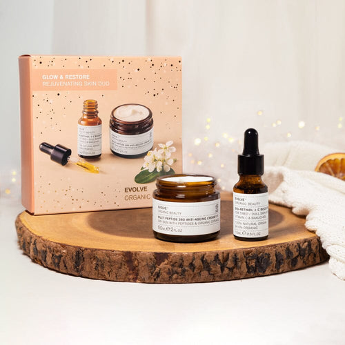 Evolve Glow & Restore gavesæt - jul 2024 Gua-sha.dk