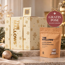 Indlæs billede til gallerivisning The Mallows klassisk julekalender - Inkl. en pose GRATIS karamel skumfiduser Gua-sha.dk
