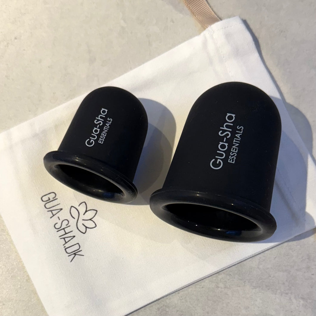 SilkSoft Body Cupping Set - Black edition Gua-sha.dk