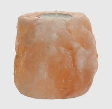 Indlæs billede til gallerivisning Himalaya Salt Lysestage – 10 cm Gua-sha.dk
