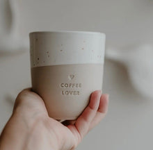 Indlæs billede til gallerivisning Krus - Keramik - Coffee Lover | Håndlavet i Portugal Gua-sha.dk
