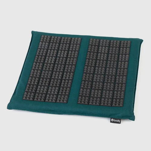 Akupressur fod måtte - mørk grøn Gua-sha.dk