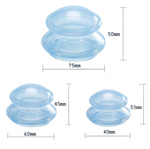 Indlæs billede til gallerivisning Cuppingsæt til kroppen fra Crystallove - lyseblå cupping sæt Gua-sha.dk
