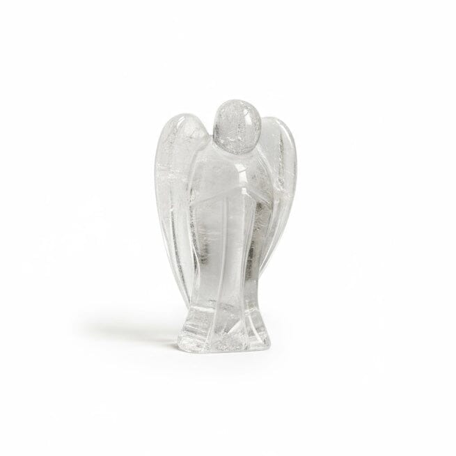 Krystal engel - bjergkrystal 5 cm Gua-sha.dk