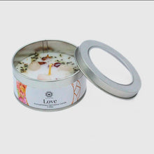 Indlæs billede til gallerivisning Duftlys med krystaller - Rose Gua-sha.dk
