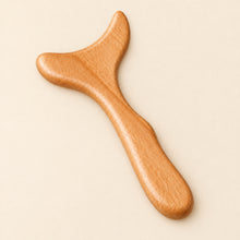 Indlæs billede til gallerivisning Stor Gua Sha-massager i træ til kroppen
