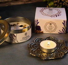 Indlæs billede til gallerivisning Duftlys med krystaller - Lavendel Gua-sha.dk
