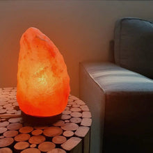 Indlæs billede til gallerivisning Himalaya Saltlampe med ledning og pære 1-2 kg Gua-sha.dk
