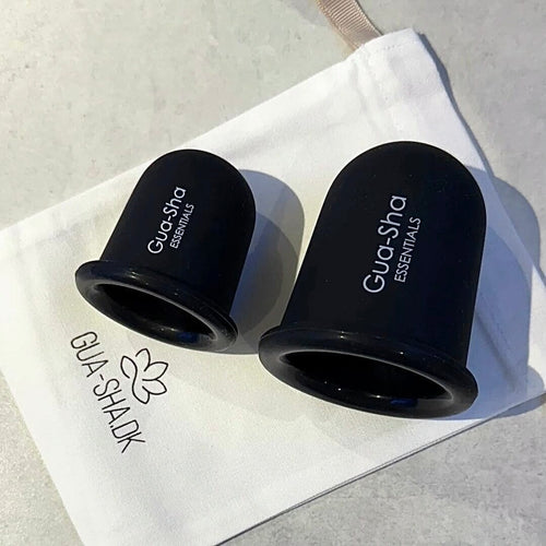 SilkSoft Body Cupping Set - Black edition Gua-sha.dk