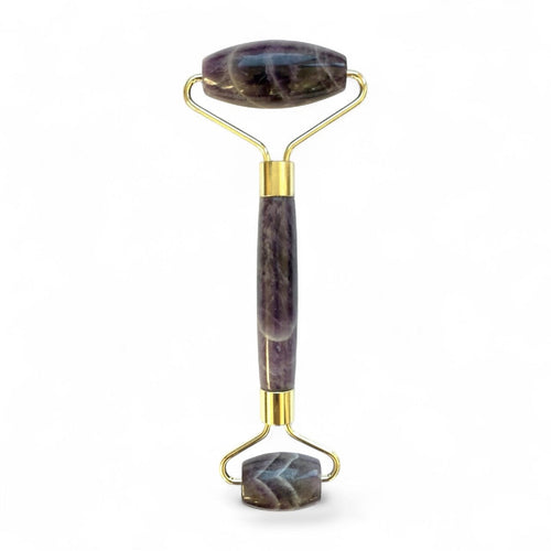 Crystallove Ametyst Faceroller – Essential Edition Gua-sha.dk