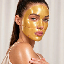Indlæs billede til gallerivisning Crytsallove - Hydrogel antioxidant ansigtsmaske med kollagen, vitamin C og E Gua-sha.dk
