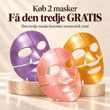 Indlæs billede til gallerivisning Crystallove maske fugtgivende og beroligendemed ceramider &amp; C, E vitamin Gua-sha.dk
