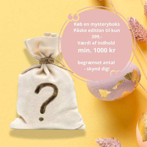 Mystery bag- Påske Edition - værdi af indhold min. 1000 kr Gua-sha.dk