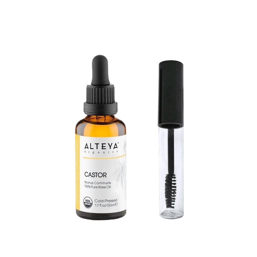 Castor oil + applikator ( Hemmeligheden bag lange vipper ) Gua-sha.dk