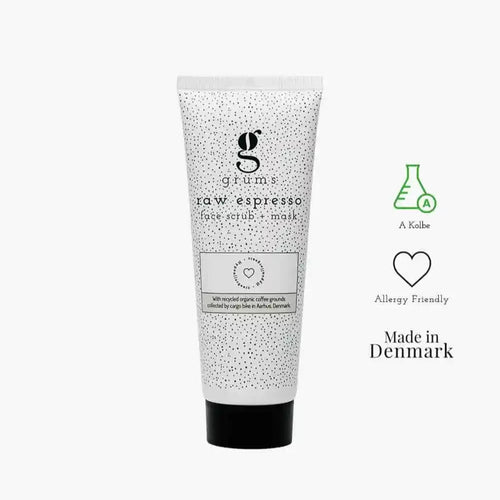 Raw Espresso Face Scrub + Mask 80 ml. Gua-sha.dk