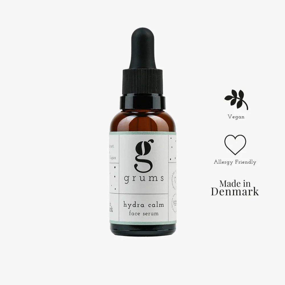 Grums hydra calm face serum Gua-sha.dk