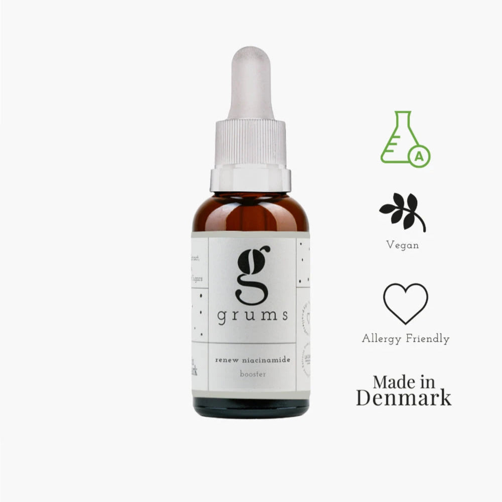 Grums Renew niacinamid booster Gua-sha.dk