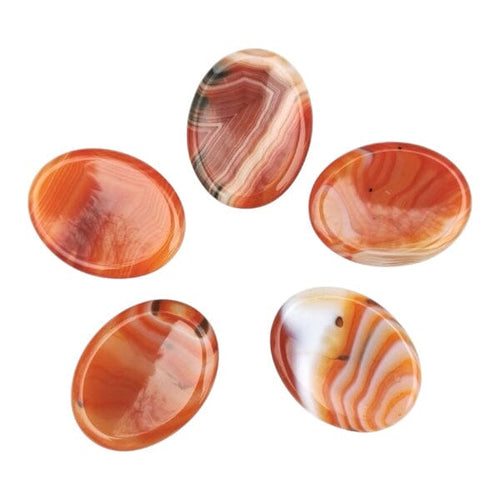 Worrystone - rød agate Gua-sha.dk