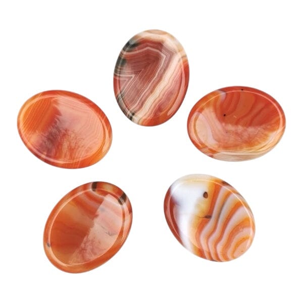 Worrystone - rød agate Gua-sha.dk