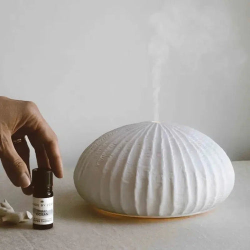Oceania Aromadiffuser i keramik Gua-sha.dk