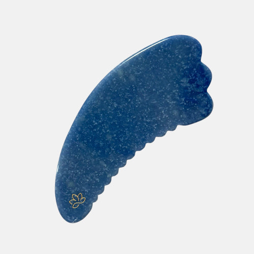 COOHÈ body Gua Sha - Blue Aventurin Gua-sha.dk