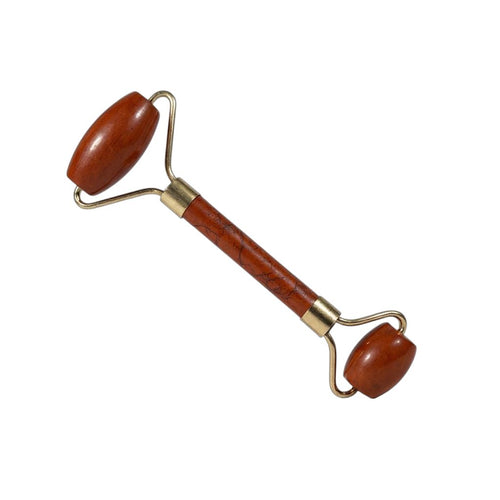 Faceroller - red jasper Gua-sha.dk