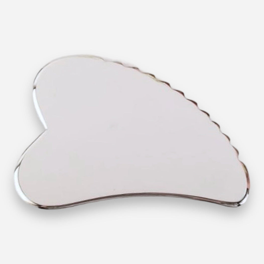 Aya Sculpt Gua Sha - stål - NYHED ! Gua-sha.dk