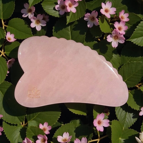 Aya Sculpt Gua Sha - Rosakvarts - gua-sha.dk Gua-sha.dk