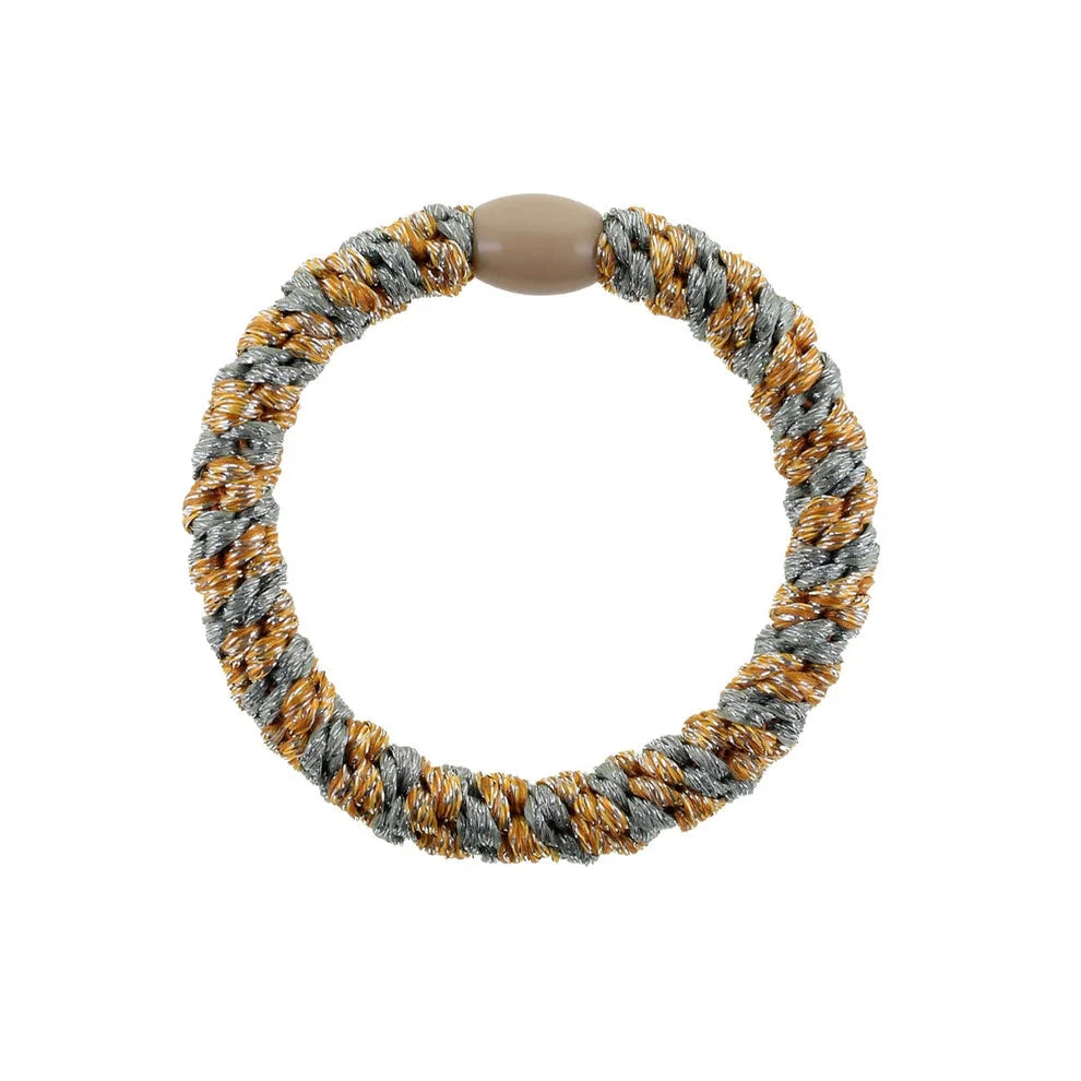 By Stær Hårelastik - Guld/Blå Glitter Gua-sha.dk